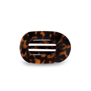 Tortoise Small Flat Round Clip