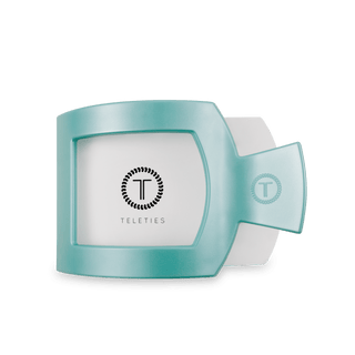 Totally Turquoise Large Square Flat Hair Clip