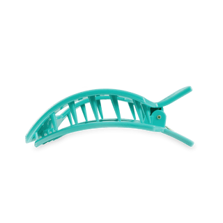 Totally Turquoise Large Square Flat Hair Clip