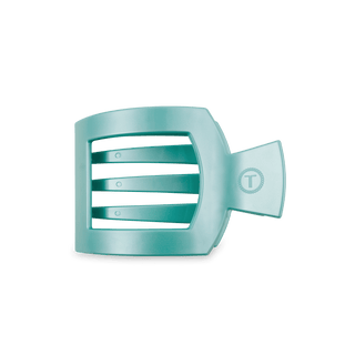 Totally Turquoise Medium Square Flat Hair Clip