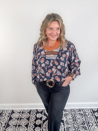 Wildflower Paisley Blouse