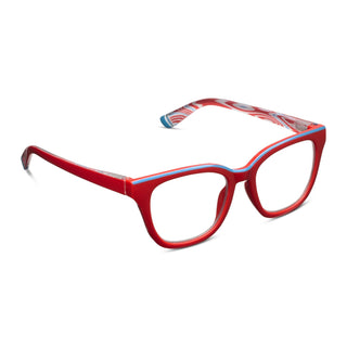 Trapeze Reading Glasses Red