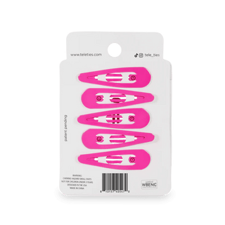 Tropical Punch Snap Clips