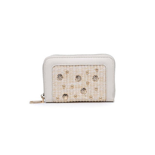 Tucker Woven Shell Zip-Around Wallet