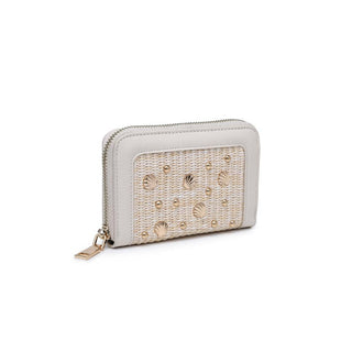 Tucker Woven Shell Zip-Around Wallet