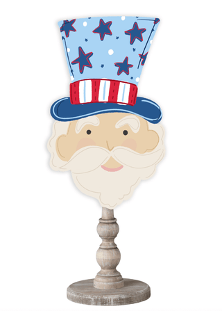 Uncle Sam decorative topper.