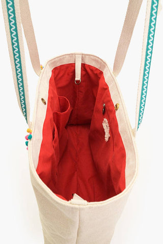 "Under My Umbrella" Beach Tote Bag