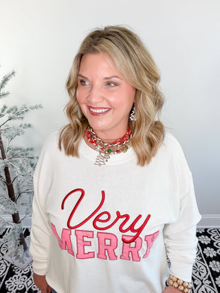 "Very Merry" Sweatshirt