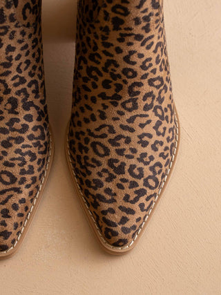 Vienna Sleek Ankle Bootie | Leopard