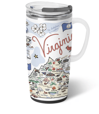 Virginia Travel Mug 22oz