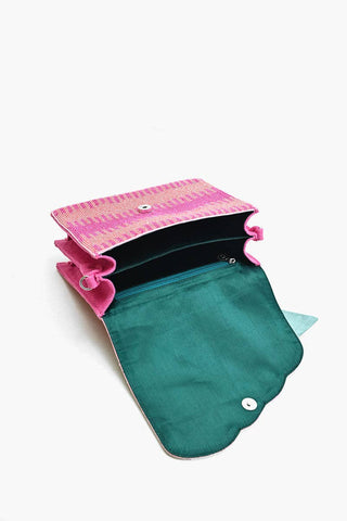 "Water Lily" Top Handle Bag