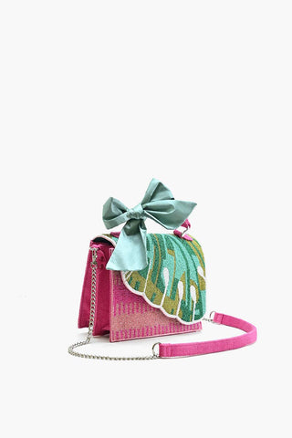 "Water Lily" Top Handle Bag