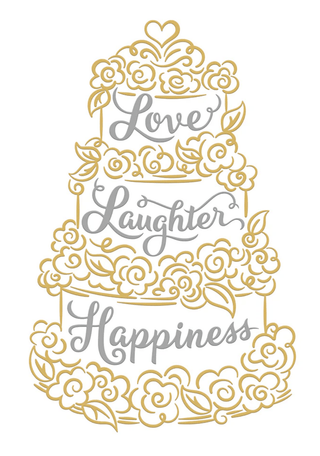Wedding Cake | Wedding Greeting Card