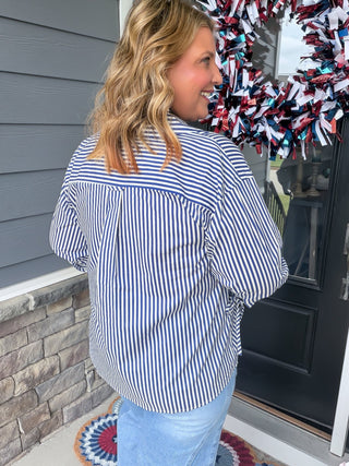 Weekend Stripe Blouse