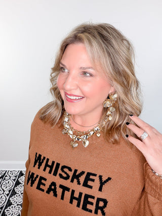 Whiskey Weather Sweater