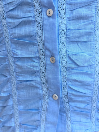 Whisper Blue Blouse