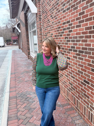 Whispers in Geo Sweater