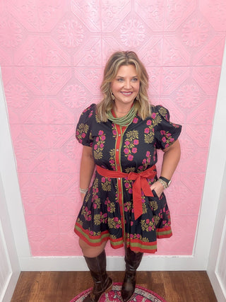 Wildflower After Dark Mini Dress