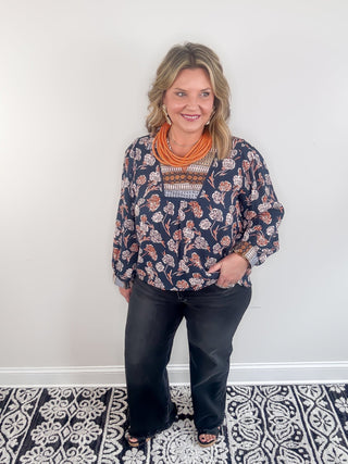 Wildflower Paisley Blouse