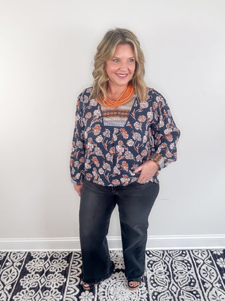 Wildflower Paisley Blouse