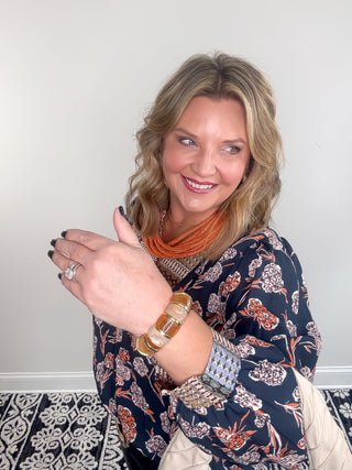 Wildflower Paisley Blouse