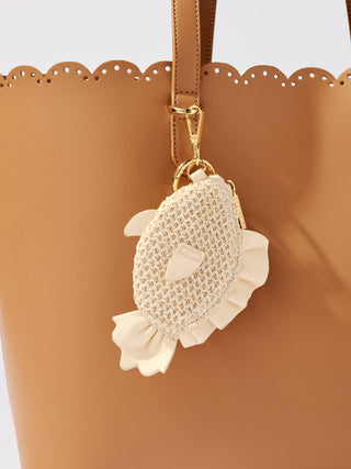 Woven Fish Bag Charm