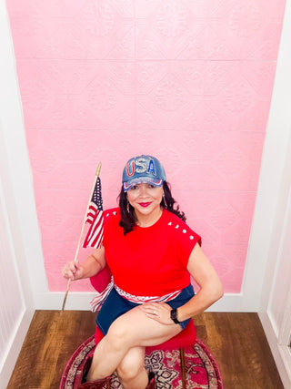 Wrap It Right Denim Skort