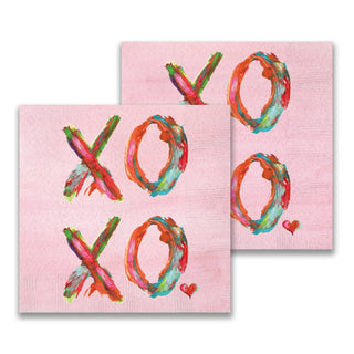 XOXO cocktail napkins.