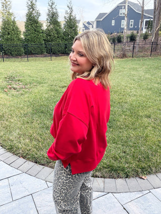 "XOXO" Relaxed Sweatshirt