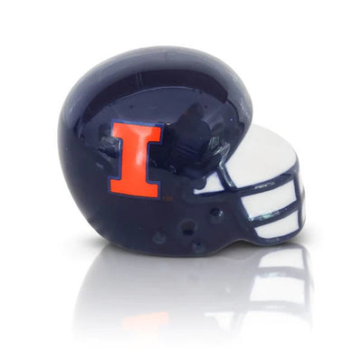 U Of Illinois Helmet Mini