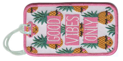 Good Vibes Pineapple Luggage Tags