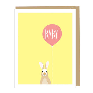 Baby Rabbit New Baby card
