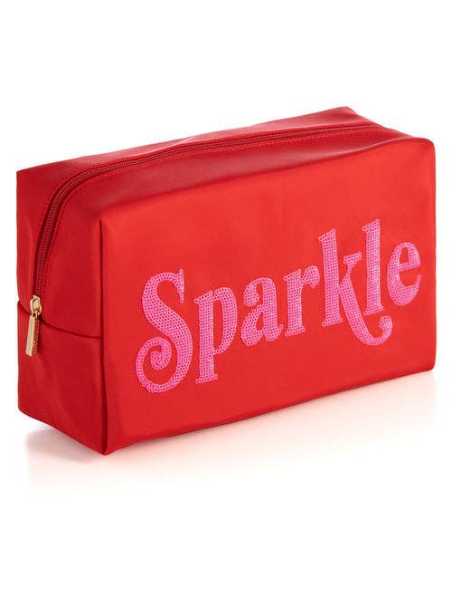 Sparkle Large Cosmetic Pouch