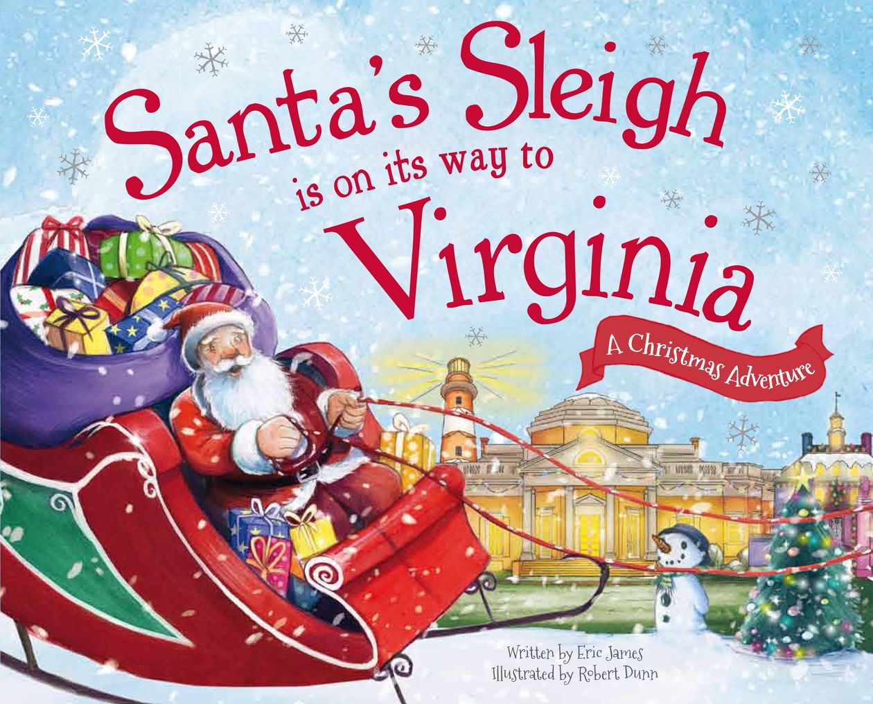 Santa's Sleigh is on its way to Virginia
