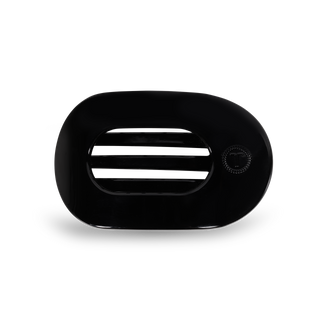 Jet Black Small Flat Round Clip