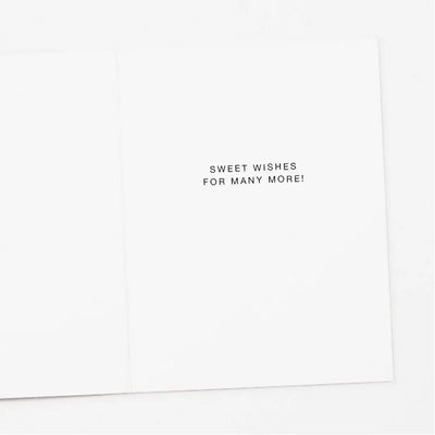 Number 50 Fiftieth Birthday Card