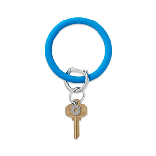 Silicone Big O® Key Ring - Peacock