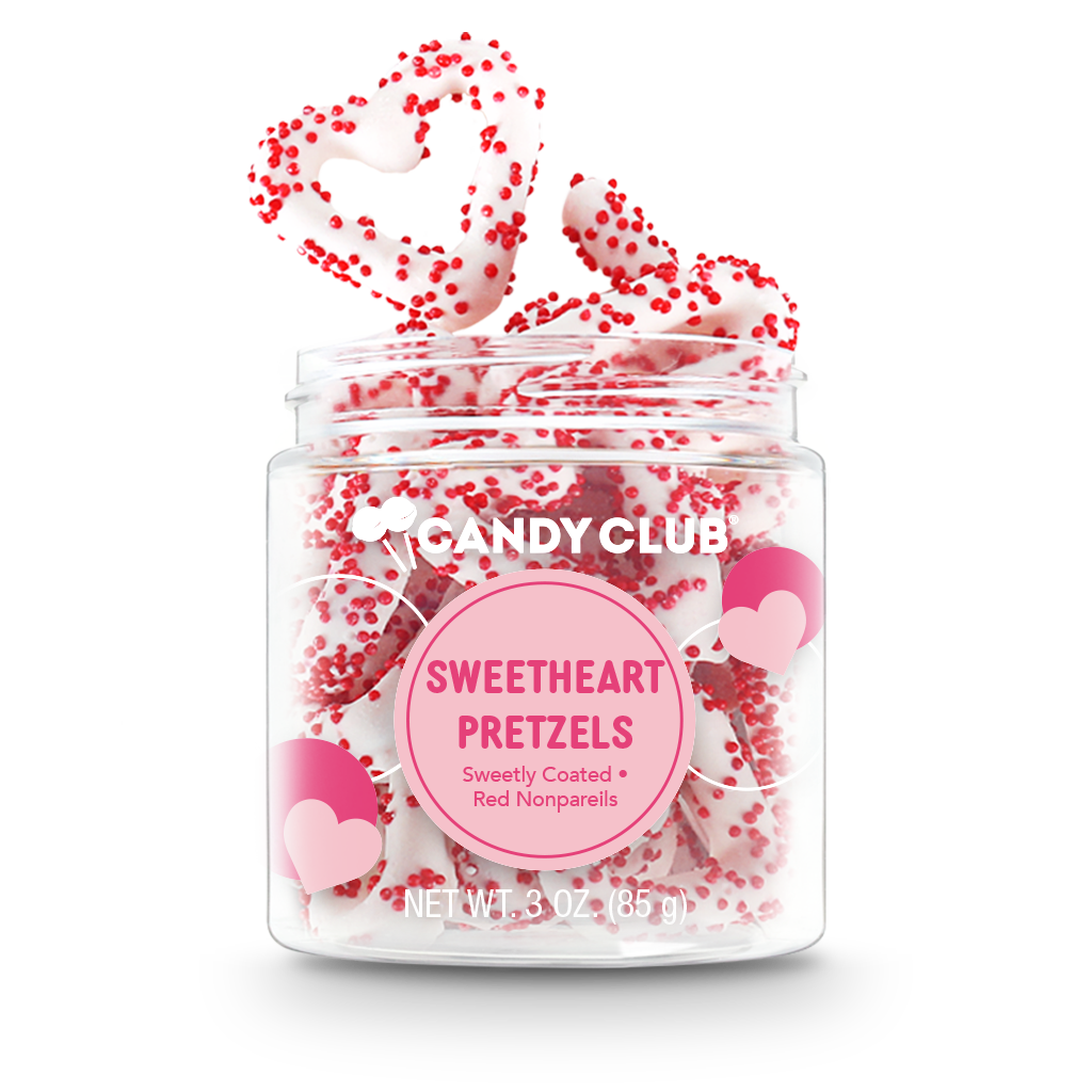 Candy Club Sweetheart Pretzels Small Cup