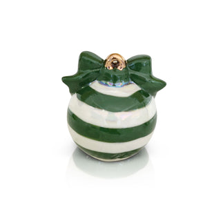 Green Deck the Halls Ornament Mini