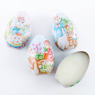 Flower Market Easter Egg Candle