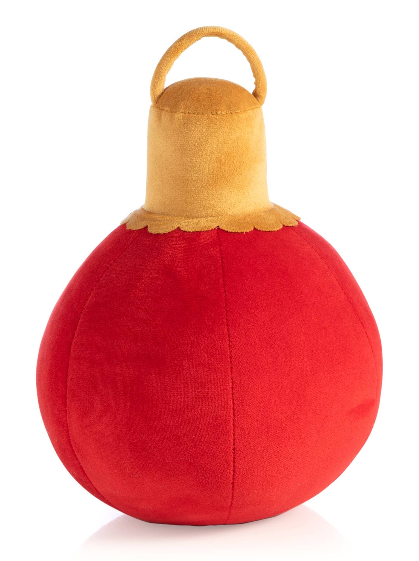 Merry Bauble Red Small Pillow