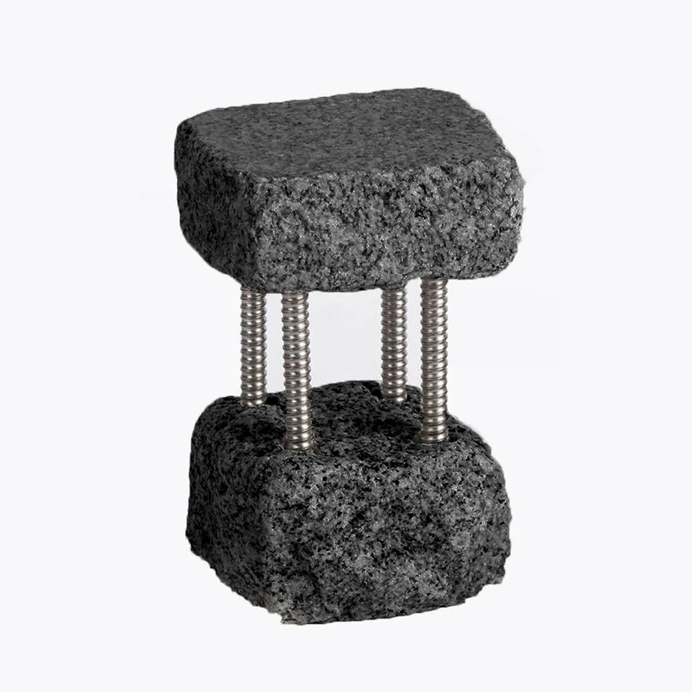 BLACK 2 BARS TALL STAND