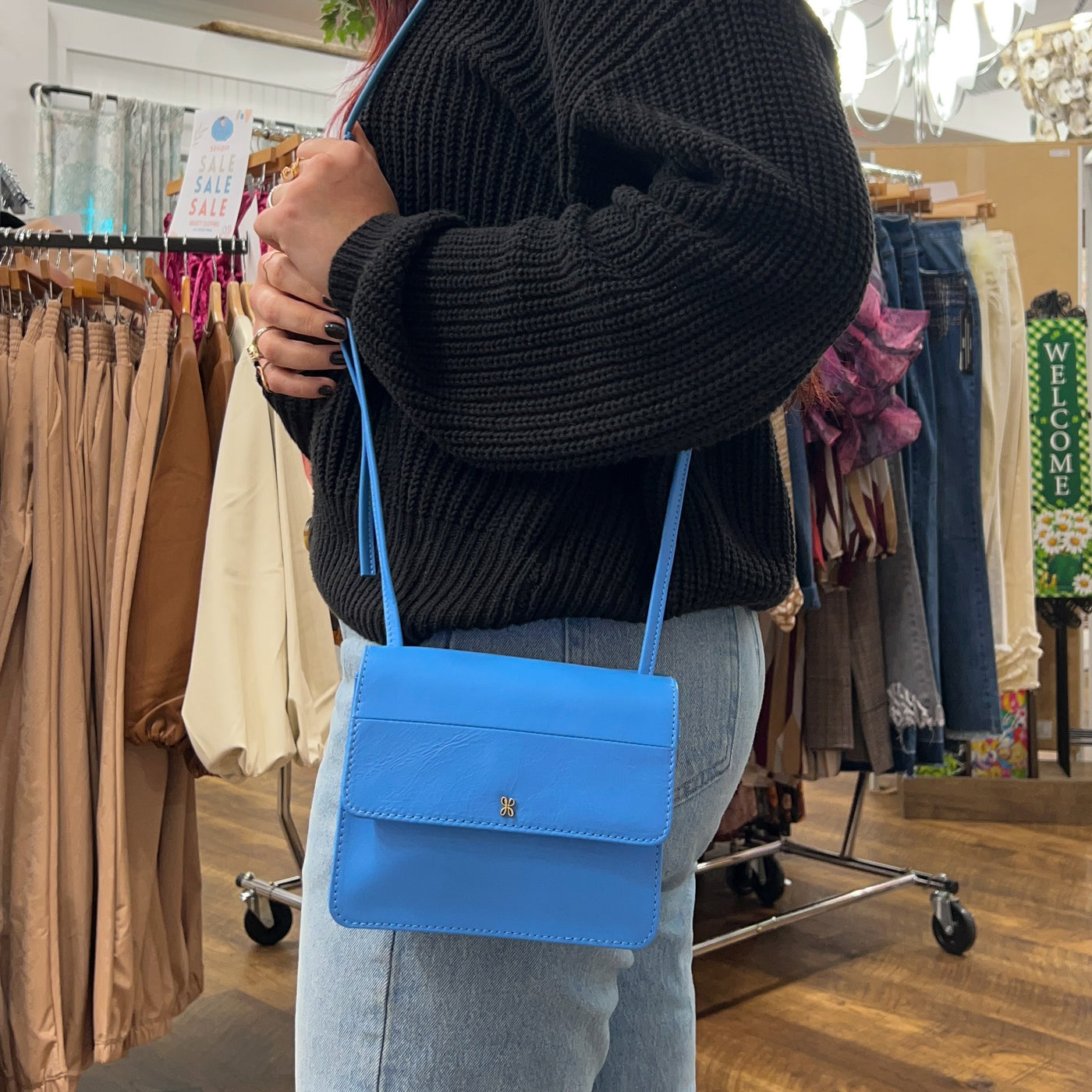 Jill Wallet Crossbody Tranquil Blue