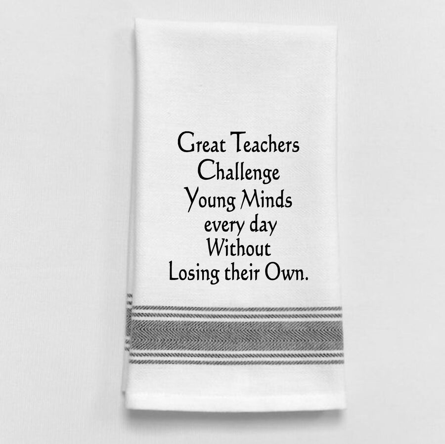 Great Teachers Challenge... Towel