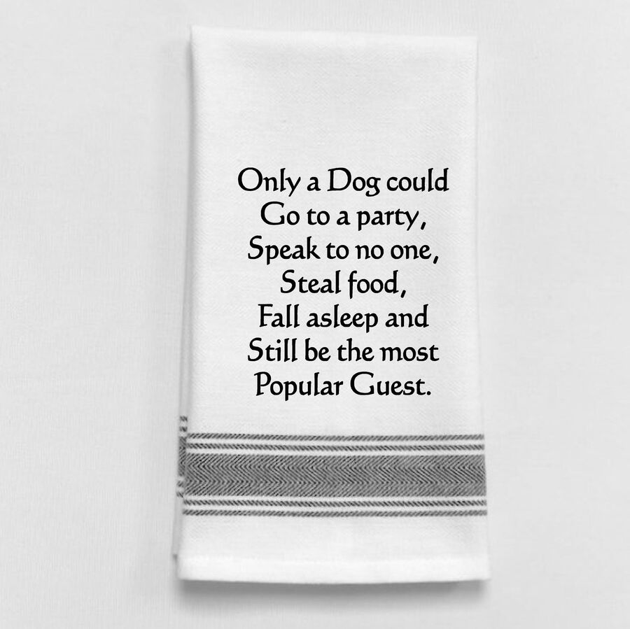 Only A Dog Could Go... Towel