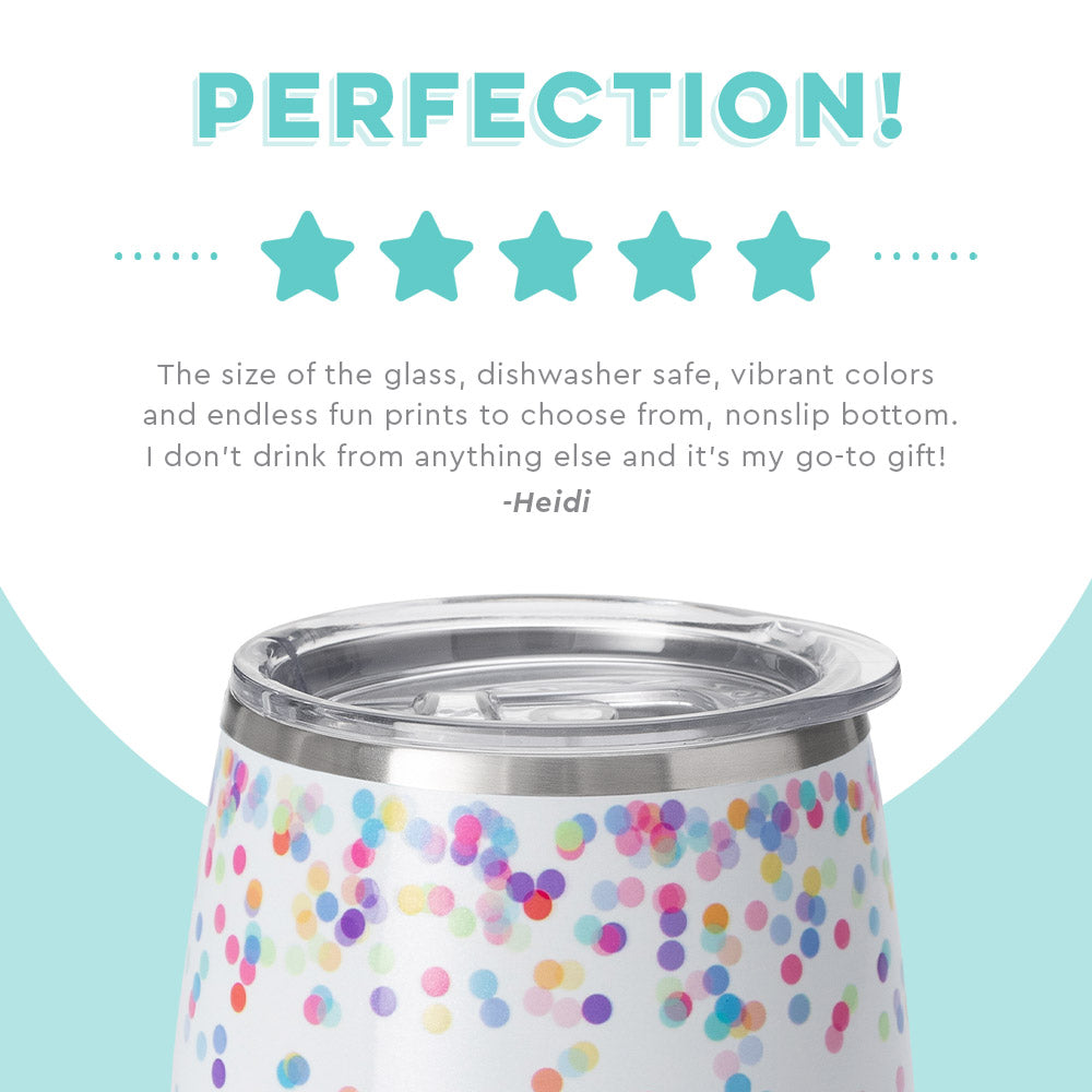 Confetti 14oz Stemless Wine Cup