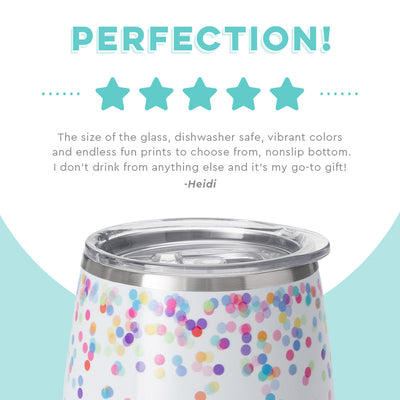 Confetti 14oz Stemless Wine Cup