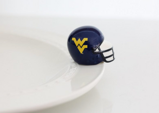 West Virginia College Helmet Mini
