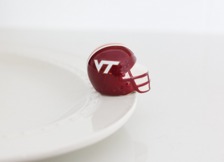 Virginia Tech College Helmet Mini