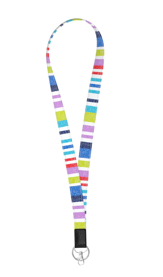 Sidewalk Chalk La La Lanyard